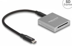Delock USB Type-C Card Reader for SD Express (SD 7.1) 91006