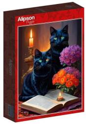 Alipson Puzzle 500 db-os puzzle - Black Cats (50146) (50146)