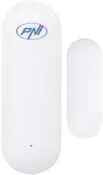 PNI Intelligens mágneses érintkező PNI Safe House PG07 ajtó- és ablakfelügyelethez az interneten keresztül, kompatibilis a Tuya alkalmazással, önállóan vagy a PNI PG600, PNI HS650 és HS600 riasztórendszer