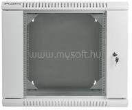 Lanberg 19" kétrészes fali rack szekrény 9U/600X600 lapraszerelt (szürke) (WF02-6609-10S) (WF02-6609-10S)