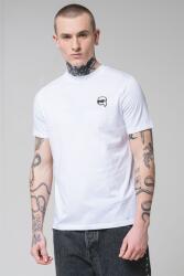 Karl Lagerfeld Pamut póló logós foltrátéttel, Fehér, L (7557100500224-10-L)