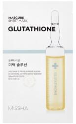 Missha - MISSHA Whitening Solution Sheet Mask (Glutathione) Fátyolmaszkok 28 ml