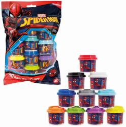 10 db gyurmaüveg készlet egy zacskóban, Pókember (VIV-1045-03599)