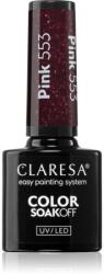 Claresa SoakOff UV/LED Color Balloon Journey géles körömlakk árnyalat Pink 553 5 g