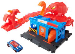 Mattel Hot Wheels City - Pista Inamicilor Sectia de Politie (HDR32)