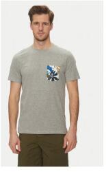 BLEND Férfi kevert anyagú póló, 20718297, Pamut, XL INTL, Szürke (0000304799280_XL)