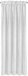 Eurofirany Függöny, ráncolószalaggal SIBEL 140 x 270 fehér/ezüst (389794)