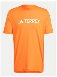 Adidas Férfi póló, Adidas, 304055850, Újrahasznosított poliészter, S INTL, Narancssárga (0000304055850_S)