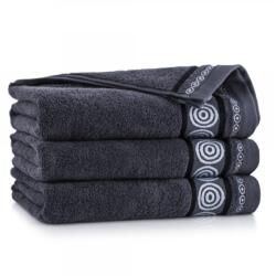 Zwoltex RONDO 2 Fürdőtörölköző, 70 x 140, Grafit (2140715)
