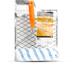 Handy Festőhenger + nyél + lehúzórács - 18 mm poliészter - 250 mm (11173B) - lumenet