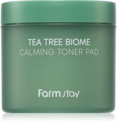 Farm Stay Tea Tree Biome tonizáló párnák az arcbőr megnyugtatására 140 ml