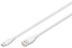 ASSMANN USB 2.0 Type C Átalakító Fehér 1m AK-300340-010-W (AK-300340-010-W)