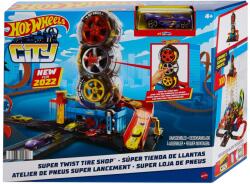 Mattel Hot Wheels City - Vulcanizarea Super Twist (HDP02)