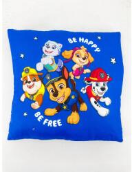 Setino Paw patrol, mancsőrjárat " A nagy csapat" fiú gyerek párna, kék 40x40cm (PAW-8010)