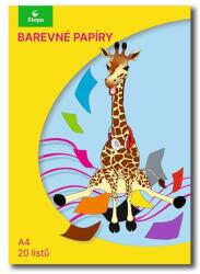 Stepa Színes papír, A4, 80g, 2x10 lap STEPA, vegyes színek (ST230210520) - webpapir