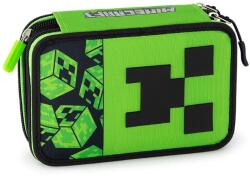 Minecraft Creepers 3 rekeszes tolltartó (74363)