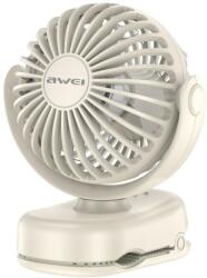 Awei Mini desk fan AWEI F45 with clip 1200mAh white