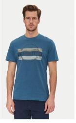 BLEND Férfi kevert anyagú póló, 20718276, pamut, L INTL, kék (0000304799136_L)