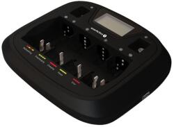 everActive NC-900U professzionális töltő, 8 csatorna, AA, AAA, CD, 9V (EVER-C-NC900U)