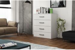 Mindigbútor Scala 4s komód fehér - mindigbutor