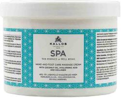 Kallos Spa Hand And Foot Massage Cream 500 ml