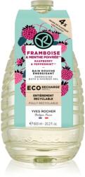 Yves Rocher Bain de Nature tusfürdő gél utántöltő Raspberry & Peppermint 600 ml