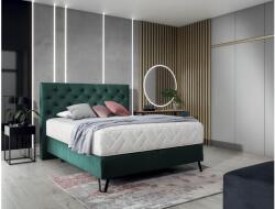 Eltap Cortina 180x200 boxspring ágy sötétzöld - mindigbutor