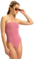 Roxy ROXY, Egyrészes fürdőruha levehető pántokkal, Púderrózsaszín, S (ERJX103698-MLC0-S)
