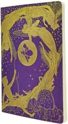 Paperblanks Тетрадка Paperblanks Violet Fairy - А5, 40 листа, широки редове (CBD6280)