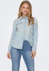 ONLY Only, Mellzsebes farmering, Világoskék, S (15315185-LIGHT-BLUE-DENIM-S)