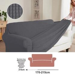 Welora Rugalmas háromszemélyes kanapéhuzat, karfás kanapéhoz, 170 - 215 cm, szürke színben (JM1201026)