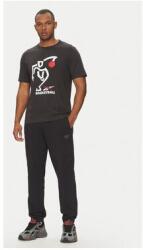 Reebok Férfi Póló, 100218839, Pamut, L INTL, Fekete (S64177400:S64174054)