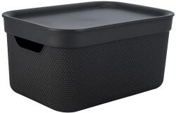 Rotho Jive deco műanyag tároló doboz, 5L - antracit (1052208046)