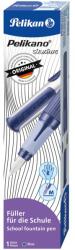 Pelikan Pelikano Structure toll, M író, Ergonomikus markolat, Jobbkezesek számára, 1 db nagy kék töltet, Kék szín, Karton dobozban (824521)