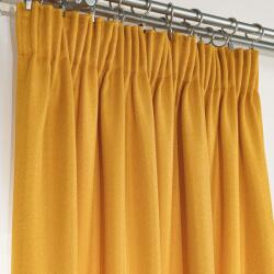 Markizeta függöny, 140x250cm, mustár, 16 darabos szett (724330/ZGT/019/140250/1)