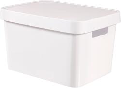 Keter INFINITY 17 l tároló doboz fedővel, Fehér