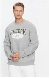 Reebok Férfi pulóver, Reebok, 302537280, Pamut/Újrahasznosított poliészter, L INTL, Szürke (0000302537280_L)