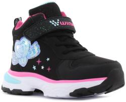 Wink - Rhea Cor villogó fekete baba cipő Méret: 29 (HE42129-2B-29)