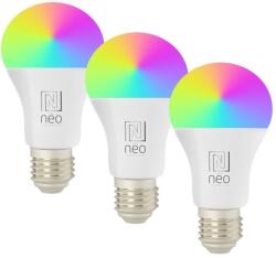 Immax NEO LITE E27 11W RGB+CCT, színes és fehér, WiFi, 3 darab (07733C)