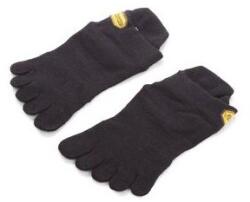 Vibram Fivefingers unisex lábujjas zokni, Athletic No Show, szintetikus anyag, fekete, 38-41 (0000200488875_38_41)
