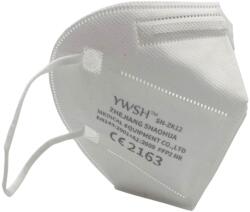 Flippy 40 részes készlet Arcvédő maszk, Flippy, eldobható, FFP2 CE 2163, 5 rétegű, nem steril, egyenként csomagolva, fehér (102958)