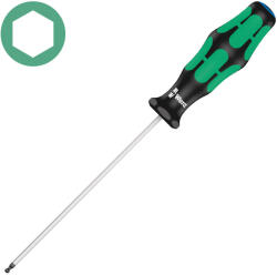 Wera surubelnita hexagonala WERA 352 HEX 2.0 x 100 x 70 mm cap sferic protectie anticoroziva maner verde antirostogolire Kraftform Plus 05022800001 (WR05022800001) Surubelnita