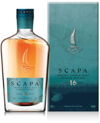 Scapa 16 éves whisky 0, 7l 48% DD