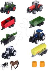 Majorette Mașinuță de fermă Majorette metalică set de 5 tipuri cu rulare liberă lungime 7 cm (MJ3004000)