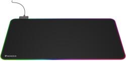 NATEC Boron 500 XXL egérpad, RGB világítás, gumi + textil anyag, méretek 800 x 400 x 4 mm, fekete (NPG-2110)