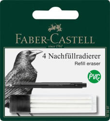 Faber-Castell Pótbél precíziós radírstifthez, 4 darabos, FABER-CASTELL (TFC185697) (185697)