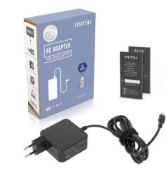 mitsu 45W-os USB-C laptop töltő, túlfeszültség-védelemmel, kis méret (ico_5904162453733)