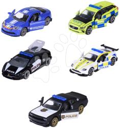 Majorette Mașinuțe de salvare Rescue World 5 Pieces Majorette metalice set de 5 tipuri în ambalaj cadou lungime 7, 5 cm 1: 64 cm de la 3 ani (MJ3105001)