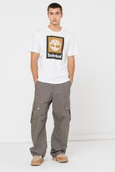 Timberland Timberland, Logómintás pamutpóló, Fehér, XL (A5QS2-100-XL)