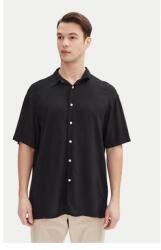JACK & JONES Jack Jones Férfi Ing, 12271078, Viszkóz, XL INTL, Fekete (0000304777707_XL)